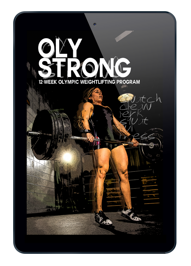 Oly Strong 12 Week Olympic Weightlifting Program Training Day Book oly-strong-12-week-olympic-weightlifting-program-training-day-book