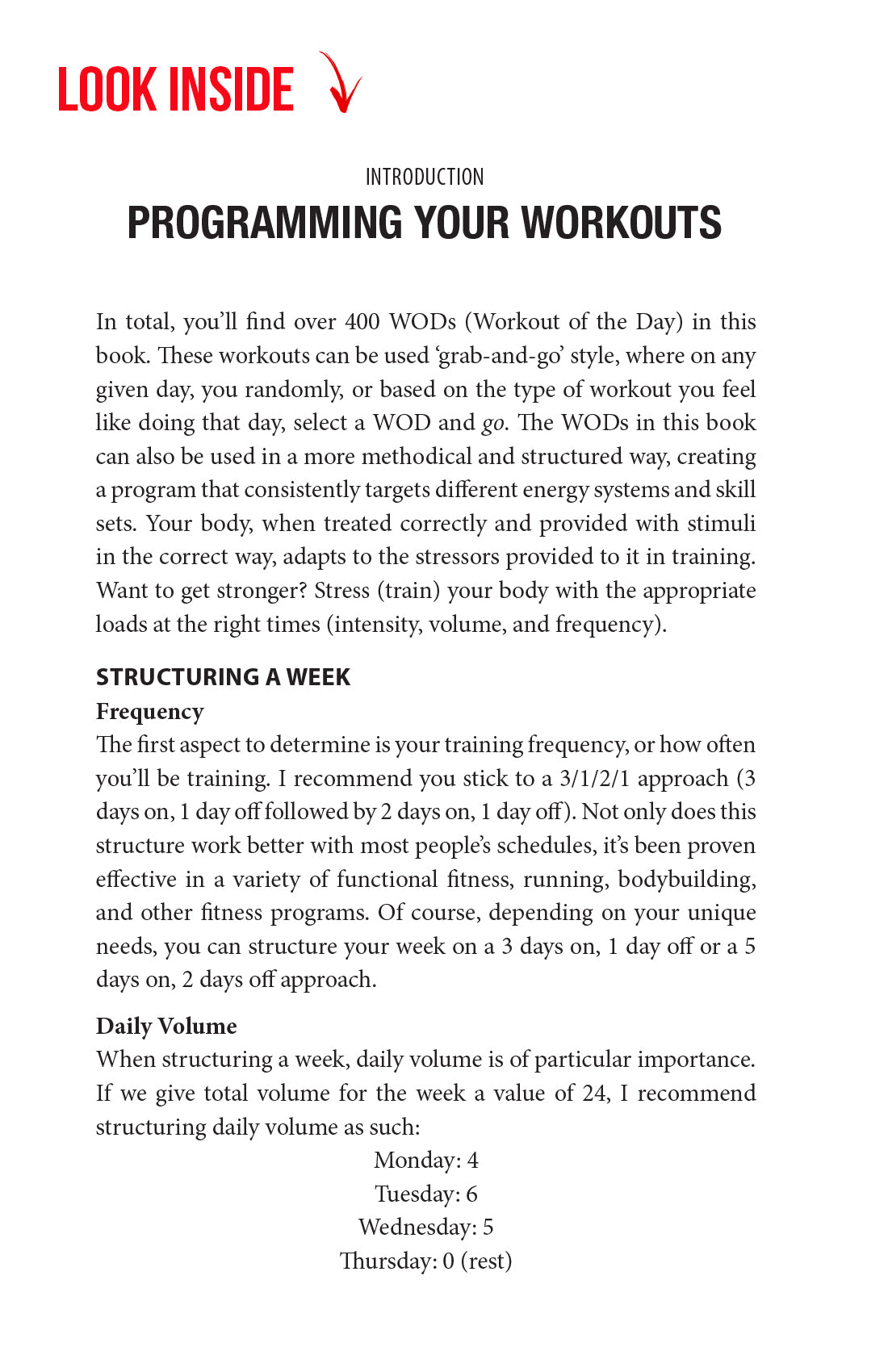 Training Day: 400+ Original WODs to Incorporate in Your Training (+ Free Copy of Squat Gainz!)