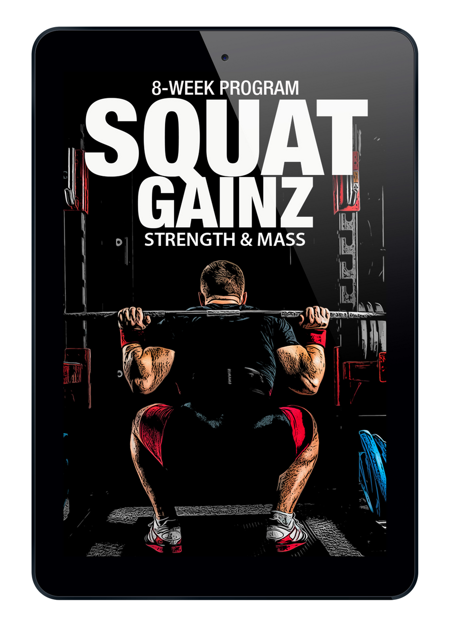 Squat Gainz: An 8-Week Squat Program For Strength & Mass