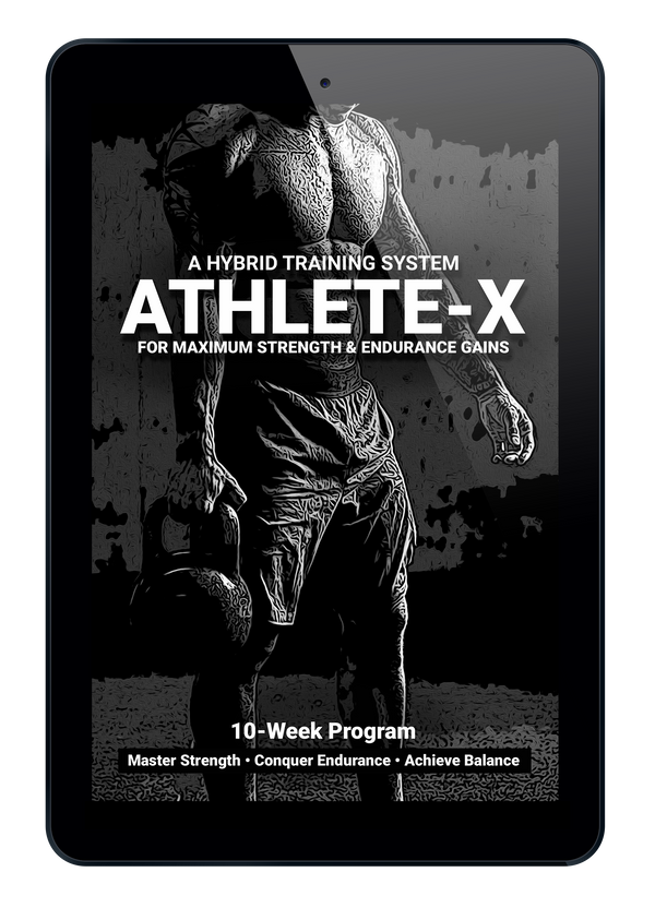 Athlete-X: A Hybrid Training Program for Maximum Endurance, Strength & Hypertrophy Gains (PRESALE)